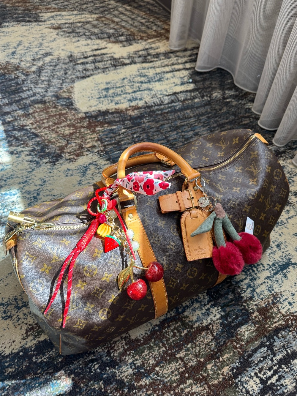 Louis Vuitton duffle bag Keepall 50 - Picture 8 of 12
